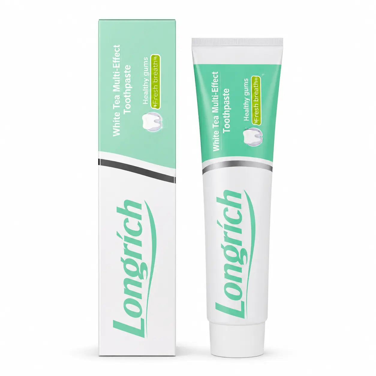Dentifrice Longrich White Tea Multi-Effect – Haleine Fraîche & Gencives Saines