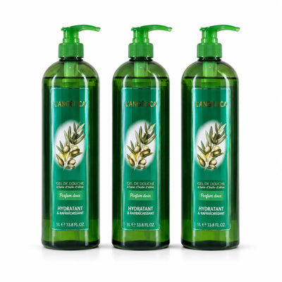Gel de Douche L’Angélica à l’Huile d’Olive – Hydratant & Rafraîchissant 1L